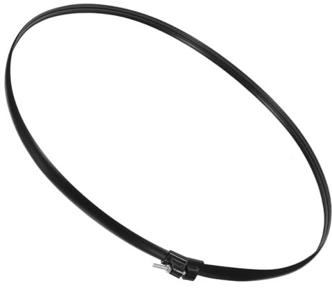 Anneome Electric Fan Fixed Hoop Abs Iron Mesh Cover Ring with Screws Easy Installation for Floor Table Wall Fans Reliable Safety Accessory for Household Use