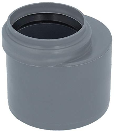 HT Rohr Reduktionsstück Ø DN 75/50 mm | Abwasser Kunststoff Abflussrohr Kurz Kunststoffreduktion PVC PP Verbindung Anschlussstück Abwasserreduktion