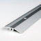 PROVISTON | Ausgleichsprofil | Aluminium eloxiert | Silber | Breite 21 mm | Höhe 5-9 mm | Länge 1000 mm | Gebohrt | Anpassungsprofil | Übergangsprofil | Bodenprofil | Metallprofil | 1 Stück