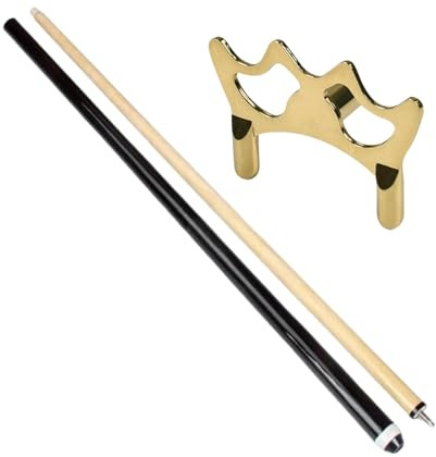 kowaku Juego de Palos de Puente para Taco de Billar, Soporte para Taco de Billar, Cabeza de Puente de Metal fácil de Desmontar para Clubes de casa de Billar