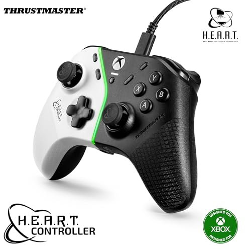 Thrustmaster HEART CONTROLLER, Gamepad Effetto Hall con Tecnologia H.E.A.R.T. Anti-Deriva per Xbox Serie X|S e PC
