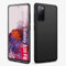 Eiselen Hülle für Samsung Galaxy S20 FE 5G, Schwarz Ultra Dünn Soft Silikon TPU Schutzhülle, Kratzfest, rutschfest & Stoßsicher Handyhülle