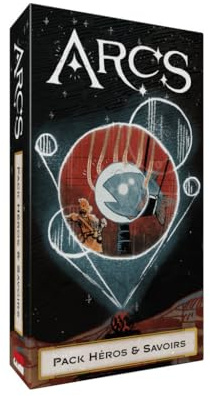 Matagot Arcs – Pack Héros & Savoirs | Extension Stratégique | Nouveaux Leaders & Cartes Savoir | Nécessite Le Jeu de Base Arcs