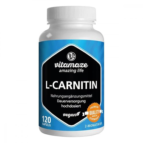 Vitamaze L-CARNITIN 680 mg vegan 120 stk