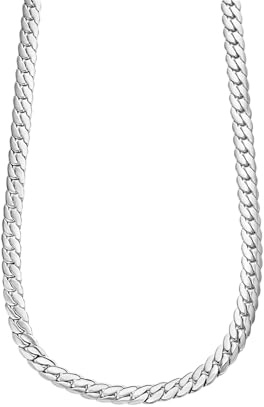 LOTUS STYLE Cadena Acero Inoxidable Hombre de 316l - Diseño Sofisticado y Resistente al Agua 500.00 mm LS2210-1/1 Collar Hombre - Regalo de Cumpleaños, Aniversario, Día del Padre y Ocasión Especial