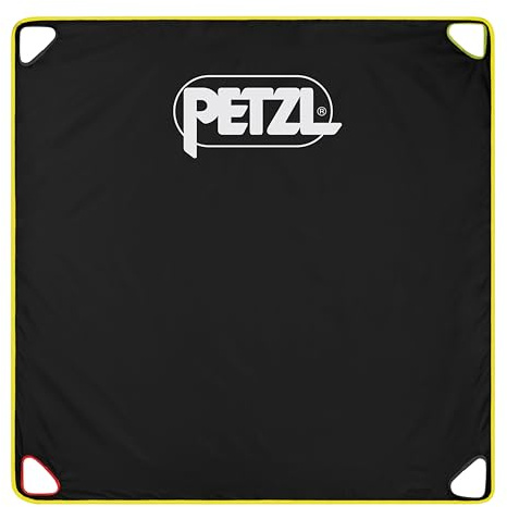 Petzl, Tarp Pro, Soporte De Cuerda Grande, Negro, U, Unisex Adulto