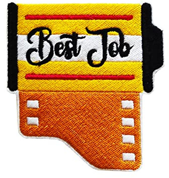 Rouleau de Film Écusson Brodé Thermocollant Caméra Photographie | Coudre Coller | Emblème Applique Badge Pin Vêtements T-shirts Jeans Chapeaux Pantalons Accessoires Sacs à Dos | 8cm