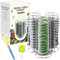 KIMIGO Coffee Capsule Holder Compatible with Tassimo Capsules,Capsule Stand for Storing 52 Coffee Capsules,Rotating Pod Tower Rack,360° Drehen Kaffeekapselspender für Tassimo,Silber