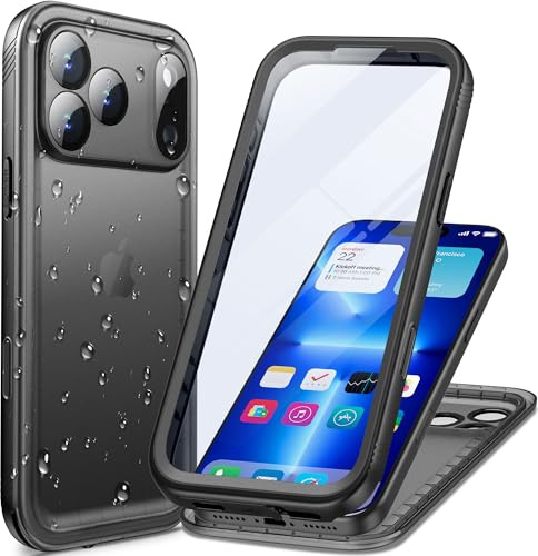 Cozycase Coque Top Antichoc Étanche 360 Integrale pour iPhone 17 Pro Max