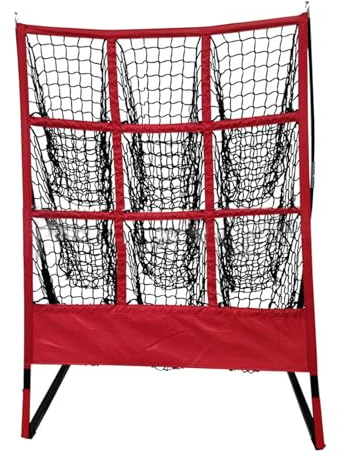 Gralara Filet de Lancer pour Le Baseball et Le Softball, Cible de Lancer pour L'école, Entraînement Au Bâton en Extérieur