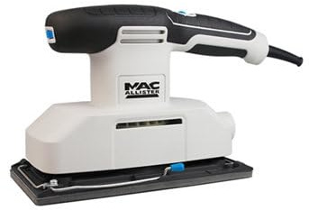 Mac Allister MHSS300 Ponceuse vibrante filaire 300 W 1/2 feuille vitesse | Ponceuse vibrante filaire 300 W à vitesse variable avec adaptateur d'aspiration inclus.