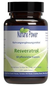 Resveratrol | Antioxidans | von NATURE POWER | 60 Pflanzliche Kapseln