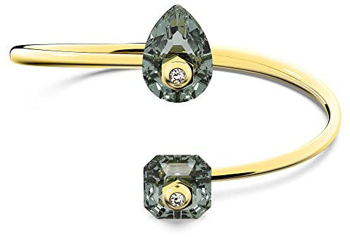 Swarovski Numina Armreif, Vergoldeter Damenarmreif mit Strahlenden Swarovski Kristallen