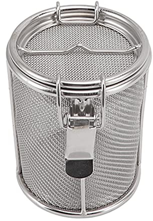 Infusor de bolas de té de acero inoxidable con gancho de cadena extendido