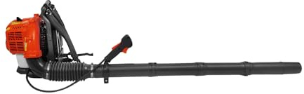 Soplador de hojas de gasolina, mochila para césped y patio, 2 tiempos, refrigerado por aire, 1250 W, 42,7 cc, 720 m³/h