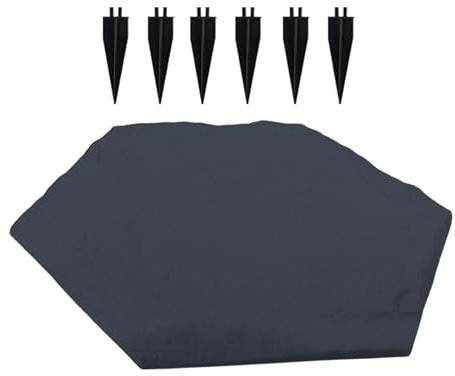 Pietre da giardino | Decorazione per pavimenti all'aperto,Set di lastre da giardino con pali per sentieri terrazza piscina giochi all'aperto