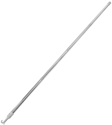 BESTYASH Varilla De Empuje para Persianas Ajustable De Acero Inoxidable para Ventanas De Áticos Herramienta para Abrir Persianas