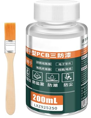 Revestimiento Conformado Para Electrónica - Sellador Aislante De Revestimiento Conformado Impermeable De Secado Rápido, 200 Ml | Compuesto De Relleno Para Electrónica, Taller De Reparación De Teléfono