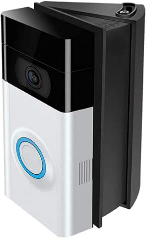 Verstellbare Türklingel-Winkelhalterung, kompatibel mit Ring Video Türklingel 1/2/3/4 Ersatz-Winkelanpassungsadapter, Montagehalterung, Keil-Set (30 bis 55 Grad)