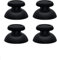 4 Cappucci di Ricambio per Controller PS5, Joystick Analogico Thumbstick Coperture, Nero