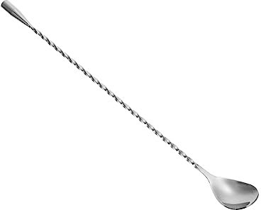 Alipis Cucchiaio da Miscelazione Acciaio per Dessert Hotel e Caffetterie