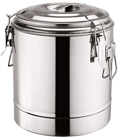 GVK ECO Doppelwandiger Thermospeisebehälter aus Edelstahl 12 Liter