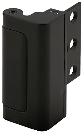 Prime-Line U 11449 High Security Door Lock, Matte Black Finish (Single Pack)
