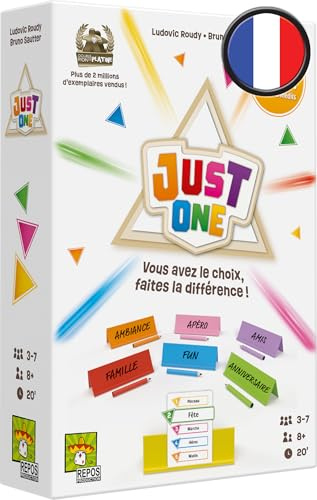 Asmodee - Just One - Jeu de Société Coopératif pour Enfants dès 8 Ans