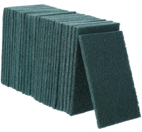 SOIMISS 30pièces Lot de Tampons De Nettoyage Réutilisables pour Cuisine Éponges à Vaisselle Anti-Rayures Tampons à Récurer Multi-usages