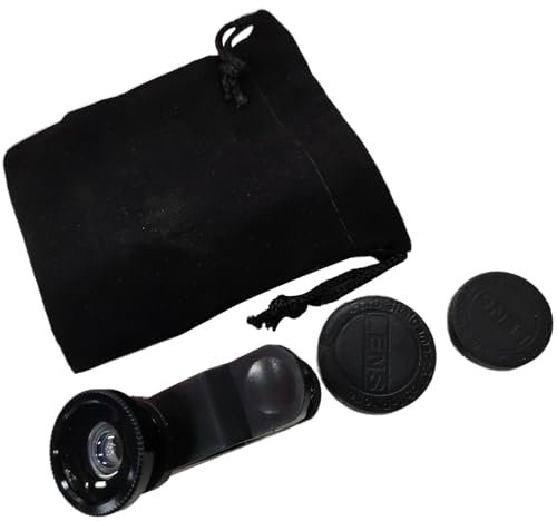 3-in-1-Kameraobjektiv, tragbares Clip-On-Handy-Fischaugenobjektiv, Weitwinkel, Makro-Fischaugenobjektiv, Clip-Objektiv, Makro-Objektiv
