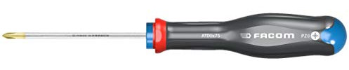 Facom ATD0x75 TOURNEVIS PROTWIST® boule pour vis cruciformes POZIDRIV® - lames courtes