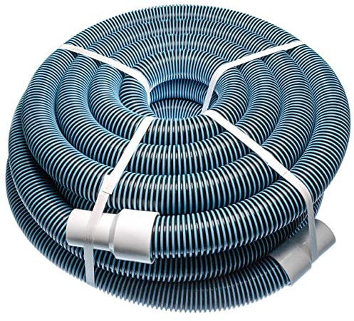 vhbw Tubo per Piscina con Attacco da 38 mm - 15 m per Skimmer, Pompa Piscina, Filtro