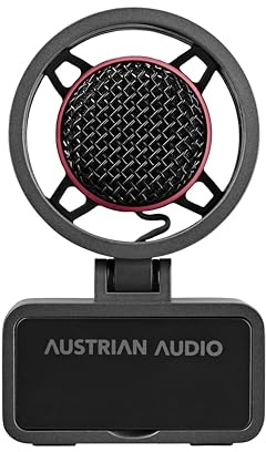 Austrian Audio MiCreator Satellite Microfono (integrativo per MiCreator Studio o standalone, microfono TRRS con presa per cuffie, robusto e compatto alloggiamento in metallo, Max. SPL: 130 dB)