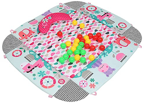 Tappetino gioco bambino con arco gioco,Tappetino da Gioco con Pianoforte per Bambini, Tappetino Neonato Giocattoli con Musica e Luci, Soffice Tappetino e Giochi per Bambini, Ragazzi e Ragazze