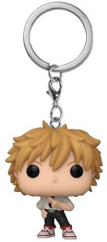 Funko Pop! Keychain: CSM - Denji - Chainsaw Man Novelty Keyring - Collectable Mini Figure - Stocking Filler - Gift Idea - Official Merchandise - Anime Fans - Backpack Decor
