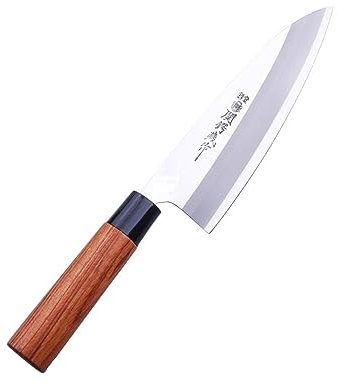 LIUJOU Couteau de cuisine japonais Sashimi Deba, couteau de cuisine for Sushi au saumon, feuille de saule, tête de poisson, outil de cuisine
