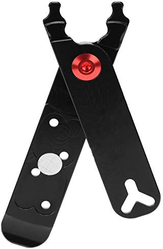 Fahrrad-Hauptgliederzange, Fahrradkettenzange, Hauptgliederzange, Ventilwerkzeug, Reifenheber, 4-in-1-Multifunktionswerkzeuge, Aluminiumlegierung, Hauptglied-Kettenzange für