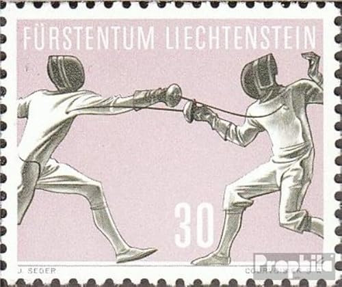 Prophila Collection Liechtenstein 366 gestempelt 1958 Sport (Briefmarken für Sammler) Kampfsport (Boxen/Fechten/Ringen/Karate …)