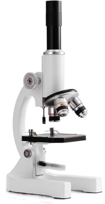 AIRYSSFU Microscopio Binoculare, 64X-2400X Microscopio Ottico Monoculare Bambini A Scuola Elementare Scienza Biologia Sperimentale Insegnamento Microscopio Monoculare,Stereomicroscopio