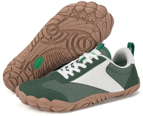 SAGUARO Barefoot skor unisex minimalistiska barfota sneakers som andas lätt