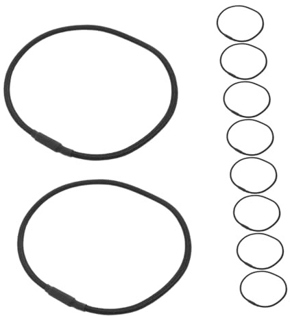 FUTUREORYY Supporto Elastico Microfono 10 Pezzi in Gomma Design Antivibrazione, Compatibile Clip e Asta, per Accessori Microfono