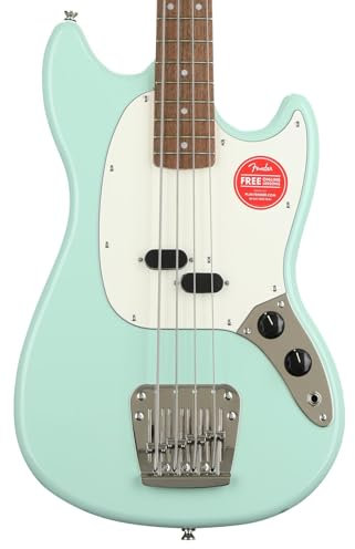 Squier by Fender Classic Vibe '60s Mustang Bass, Surf Green