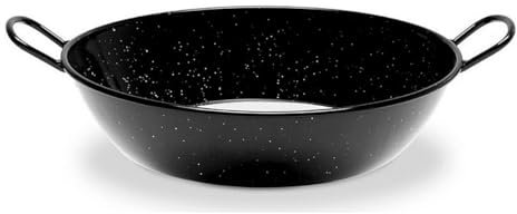 Vaello Sarten Honda Esmaltada Asas Inducción/Vitro, 28 cm, Multicolor