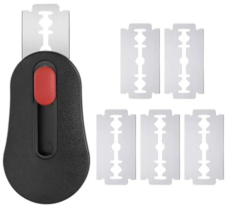 Bäckermesser 5 Rasierklingen - Ideale Brotklinge, Bäckerklinge, Teigritzmesser Lame, Brot Backen Zubehör