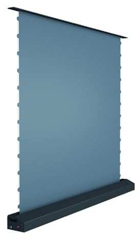 KIMEX - Schermo di proiezione motorizzato - Formato 16:9 - Dimensioni Immagine 2,44 x 1,37m - Montaggio a pavimento - 049-3714W