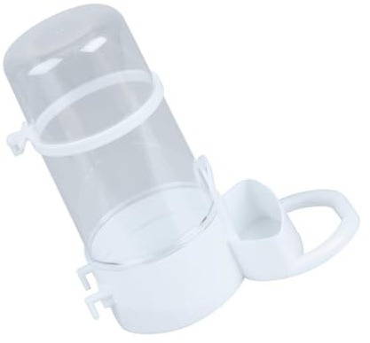 MOTHNUR Distributeur Nourriture Automatique pour Hamsters et Hérissons Mangeoire Transparentes Facile à Nettoyer et Sécurisée Capacité pour Animaux de Compagnie