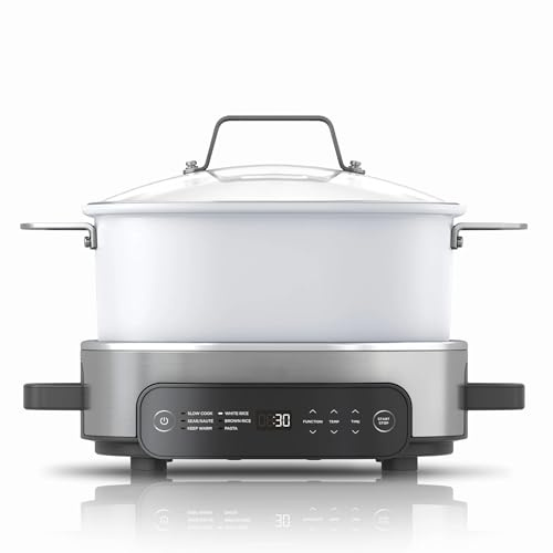 Foodi 6.5 Qt Everyday PossibleCooker Pro 8-in-1 Multi-Cooker with Slow Cook and Sear Functions
