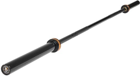 Mirafit M3 7ft 20kg Olympic Barbell - Black - 1500lb/680kg - 218K PSI