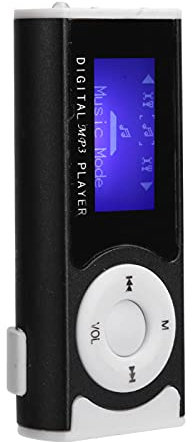 16GB MP3 Player, Portable Stereo Sound MP3 Music Player with LED Flashlight, BackClip LCD Mini Screen Music Media Player