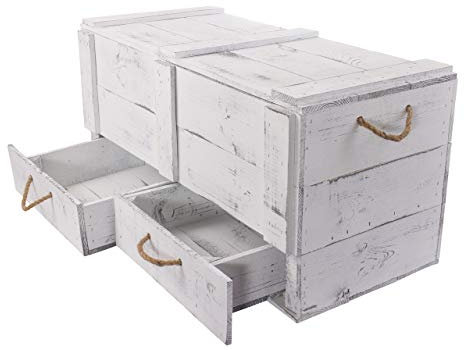 Baúl de madera rústica de ensueño, baúl para juguetes, banco de almacenamiento, gran capacidad, pasillo, dormitorio, salón (baúl vintage con cajones)